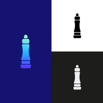 CHESS ICON DESIGN Stock Illustration