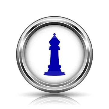 Chess icon Illustrazione stock