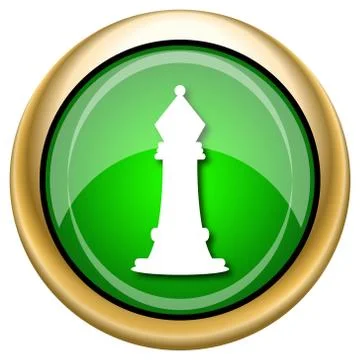 Chess icon Illustrazione stock