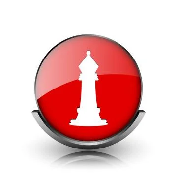 Chess icon Illustrazione stock