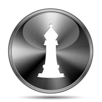 Chess icon Illustrazione stock