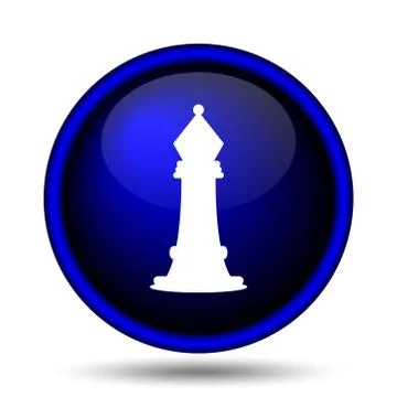 Chess icon Illustrazione stock