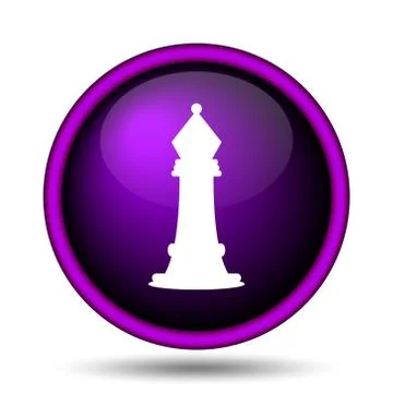 Chess icon Illustrazione stock