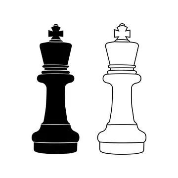 Chess icon Stock Illustration