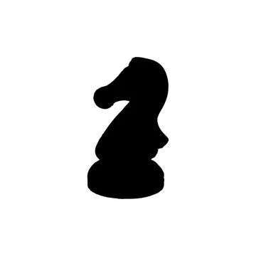 Chess icon. Simple style chess tournament poster background symbol. Chess b.. Stock Illustration