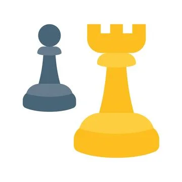 Chess icon vector image. Stock Illustration