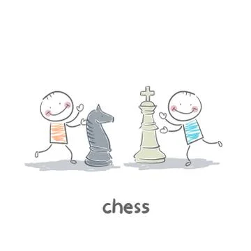 Chess Stock Illustration