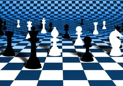 Chess Stock Illustration
