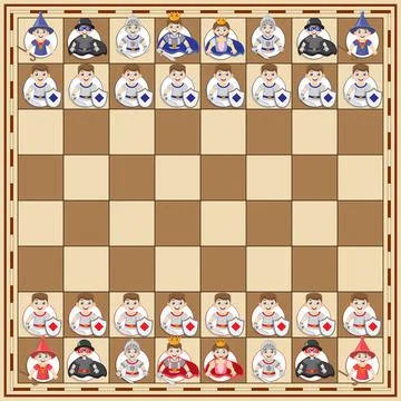 Chess. Stock Illustration