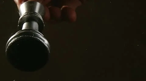 Chess, King drop down Vídeo Stock 21145969