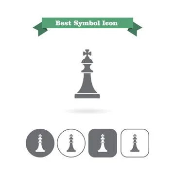 Chess king Stock Illustration