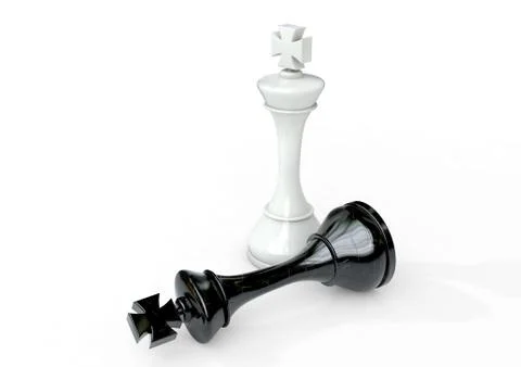 Chess Kings Stock Illustration