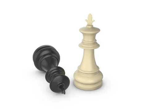 Chess kings Stock Illustration