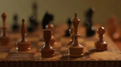 Chess Kingside Castling Stock Footage 44051415