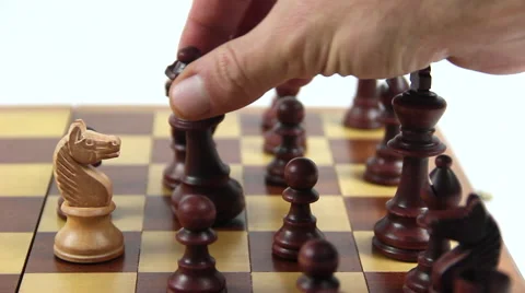 Chess knight Stock-Footage 43580886