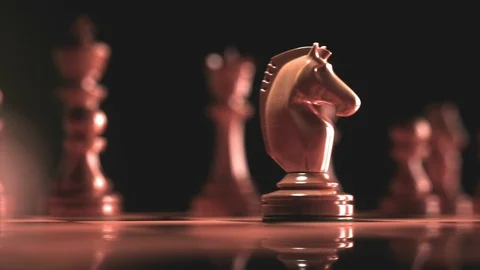 Chess knight 스톡 동영상 105264441