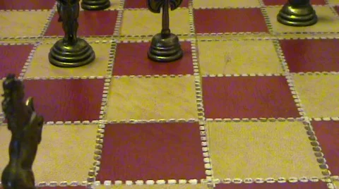 Chess - knight moves Stockbeeldmateriaal 367136