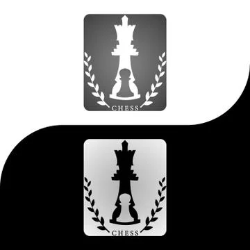 CHESS LOGO 5 Stock Illustration