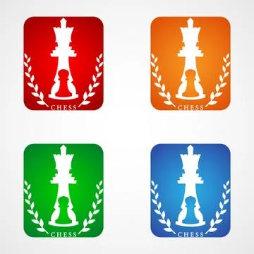 CHESS LOGO 6 Stock Illustration