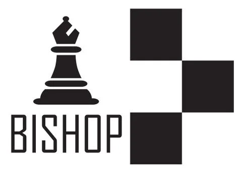 Chess Logo Concept with Checkerboard. Chess Vector Illustration. Stock Illustration