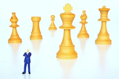 Chess manager Stock Illustration