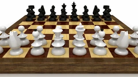 Chess match Stock Footage 6002077