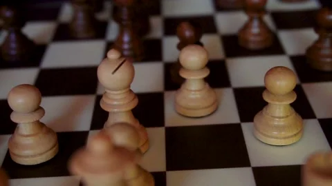 Chess match Stock Footage 205555170
