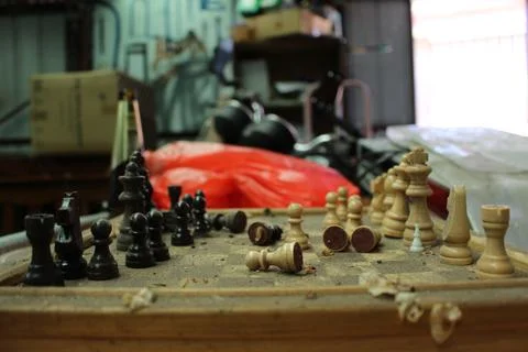 Chess match Stock Photos