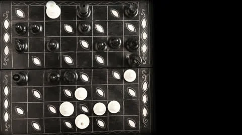 Chess Match Timelapse HD video Stock-Footage 25438090