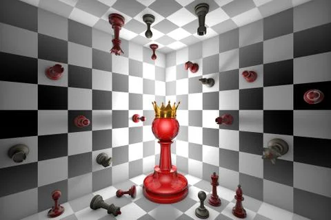 Chess Messiah Stock Illustration