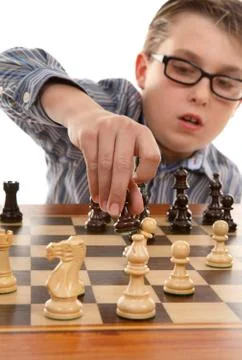 Chess move Stock Photos