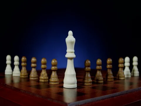 Chess Moving Pieces 60 Stock Footage 85144407