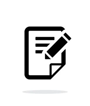 Chess notation simple icon on white background. Stock Illustration