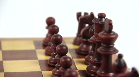 Chess pan Vídeo Stock 43572297