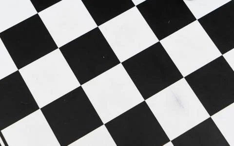 Chess pattern, black and white background image Stock Photos