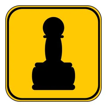 Chess pawn icon. Stock-Illustration