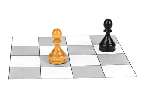 Chess pawns 스톡 사진