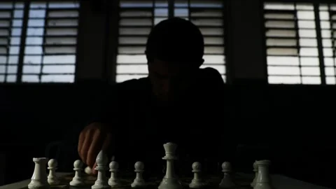 Chess, a pedagogical tool that promotes reintegration in São Paulo, Sao Paulo, B Stock Footage 345069582
