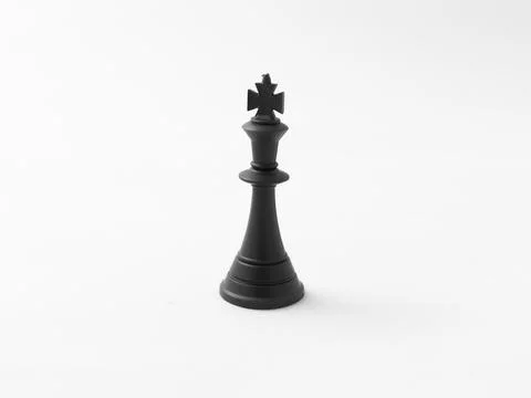 Chess piece. The King Stock Photos