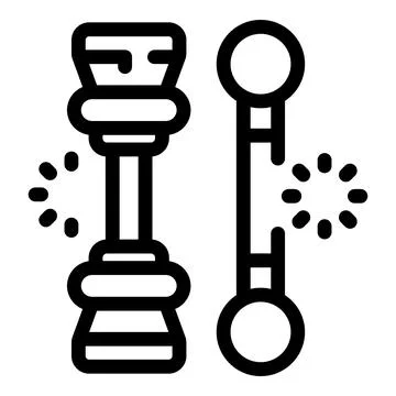Chess piece transforming and changing during game strategy Stock Illustration