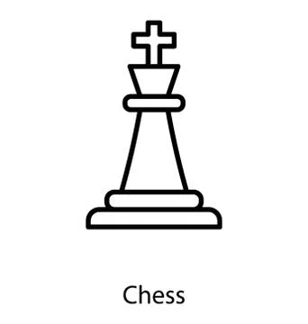 Chess Piece Vector Stock Illustration