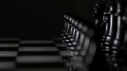 Chess Pieces 06. High quality video footage Stock Footage 167554279