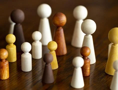 Chess pieces 3d form Stock Photos