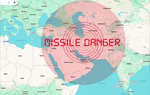 Chess pieces and flags on a map represent the geopolitical conflict between Iran Stock Footage 330353743