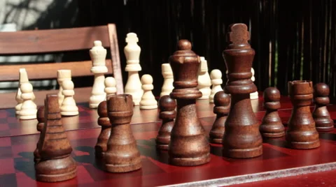 Chess Pieces Video stock 54289266