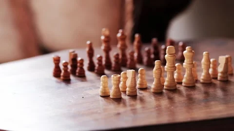 Chess pieces Stock Footage 339887368