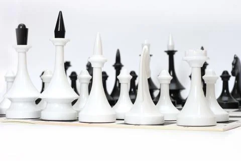Chess pieces 스톡 사진