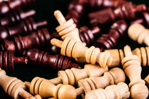 Chess pieces Stock Photos