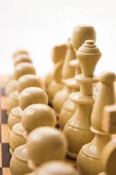Chess pieces Stock Photos