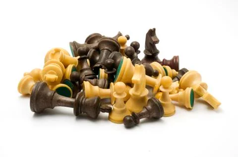 Chess pieces Stock Photos